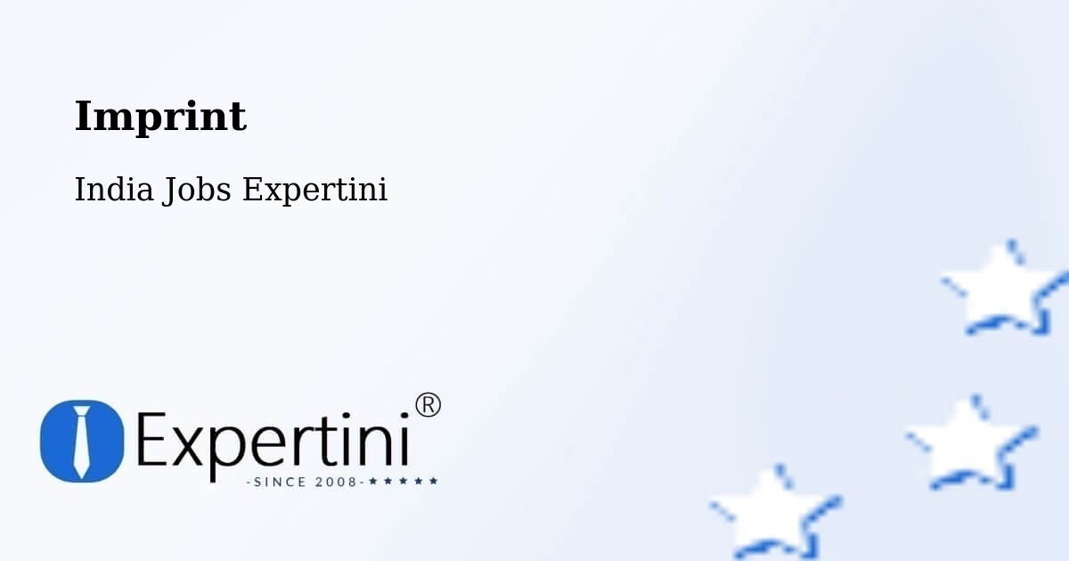 Imprint – Dindigul - India Jobs Expertini
